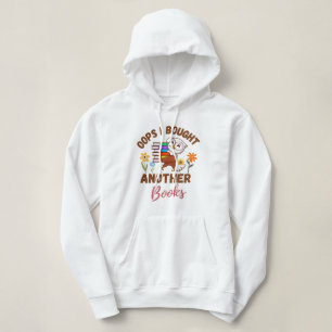 Funny Book Lover Quote Reading Addict Introvert Hoodie