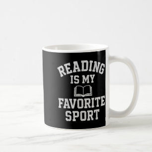 Funny book lover reading for teachers students coffee mug