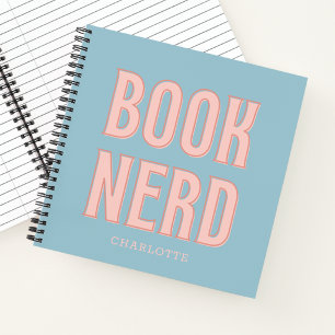 Funny Book Nerd Quote Reader's Spiral Notebook