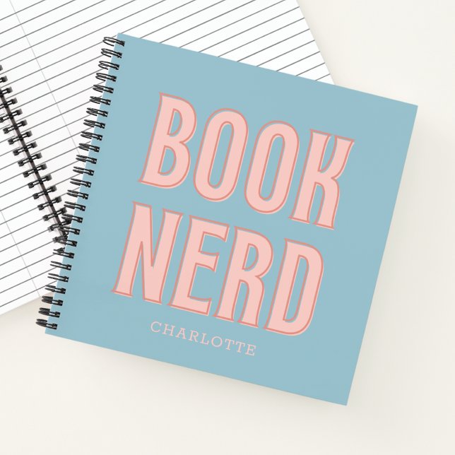 Funny Book Nerd Quote Reader's Spiral Notebook (Creator Uploaded)
