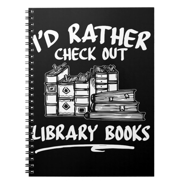 Funny Book Reader Library Apparel (Front)