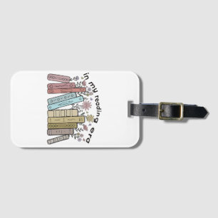 Funny Book Reader Quote In My Reading Era Groovy L Luggage Tag