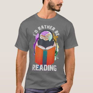 Funny Book Reading Bibliophile Book Nerd Bookworm T-Shirt