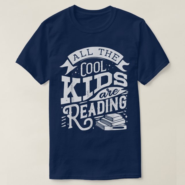 Funny Book Reading Graphic Women Kids Book Lover L T-Shirt (Design Front)