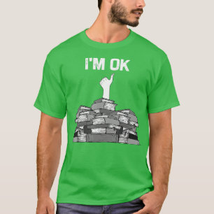 Funny Books Design For Men Women Kids Avid Reader T-Shirt