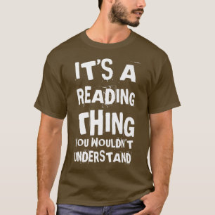 Funny Bookworm Book Lover Reading Librarian Biblio T-Shirt