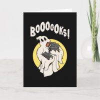 Funny Bookworm Ghost Halloween Costume Boooooks
