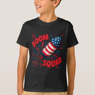 Funny boom squad america safety director T-Shirt