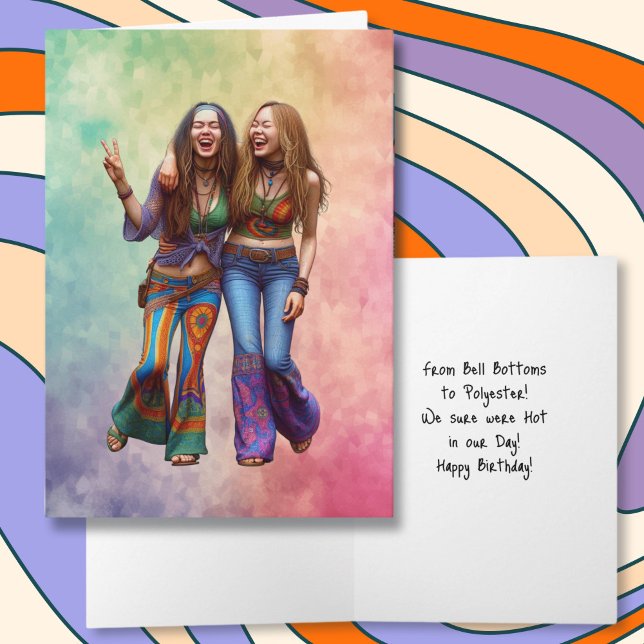 Funny Boomers Birthday | Hippies Card (Creator Uploaded)