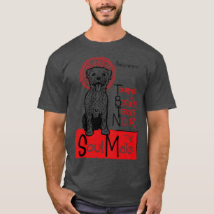 Funny Border Terrier Owner Gift Border Terrier Art T-Shirt