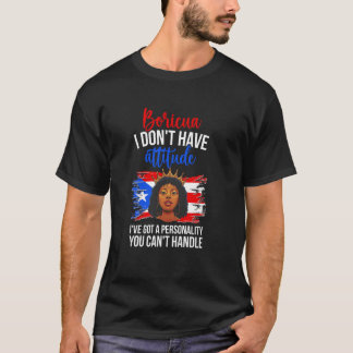 Funny Boricua Latina Puerto Rican Girl Puerto Rico T-Shirt