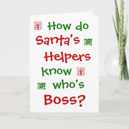 funny-boss-christmas-joke-office-humor-pun-holiday-card-zazzle-co-uk