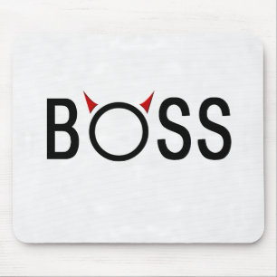 Funny Boss Gifts Mouse Mat