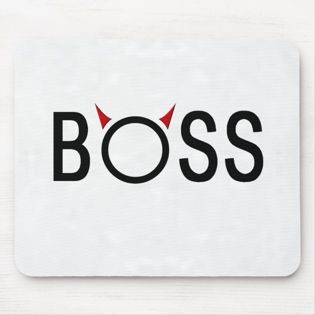 Funny Boss Gifts Mouse Mat (Front)