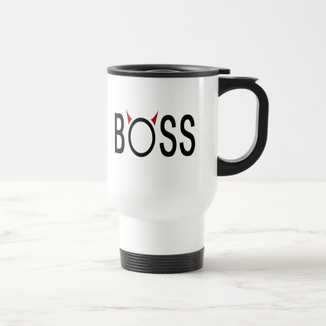 Funny Boss Gifts Travel Mug (Right)