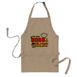 Funny BOSS in the Kitchen Standard Apron