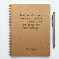 Funny Boss Manager Personalised Notes Office