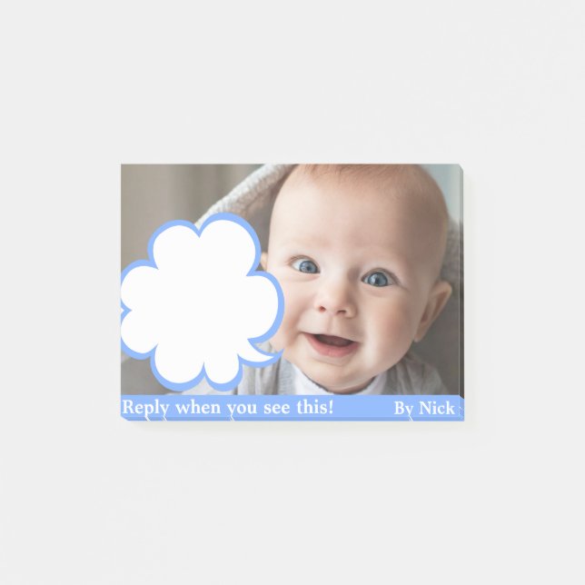 Funny boss's messages. post-it notes (Front)