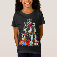 Funny Boston Terrier Christmas Tree Lights Puppy D