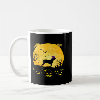 Funny Boston Terrier Dog Halloween Coffee Mug