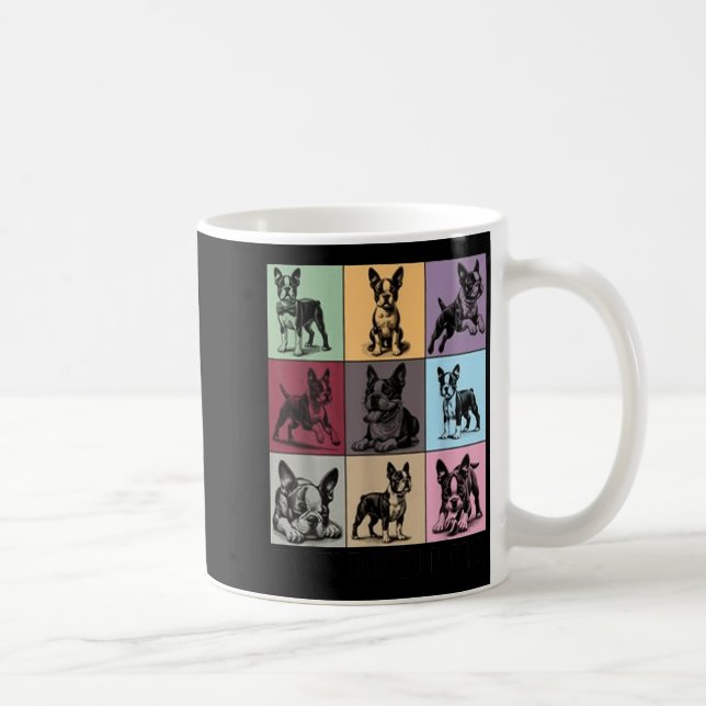 Funny Boston Terrier Quote In My Boston Terrier Er Coffee Mug (Right)