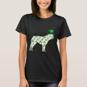 Funny Boston Terrier St Patrick Day Dog Dad Dog Mo T-Shirt