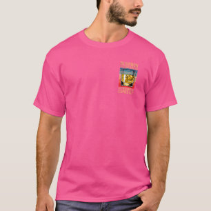 Funny Bourbon Goes In Wisdom Comes Out Whiskey Min T-Shirt