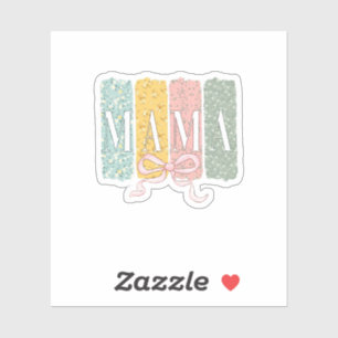 Funny Bow Coquette Mama Flowers Mother’s Day  