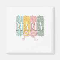 Funny Bow Coquette Mama Flowers Mother’s Day