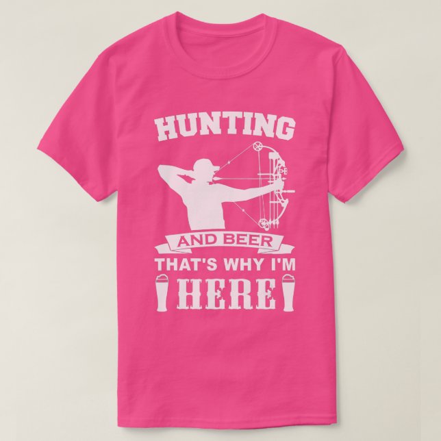 Funny Bow Hunting  Archery Hunting Bow Hunter Gift T-Shirt (Design Front)