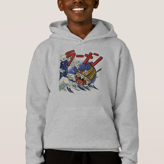 Funny Bowl of Ramen during an ocean storm (Front)