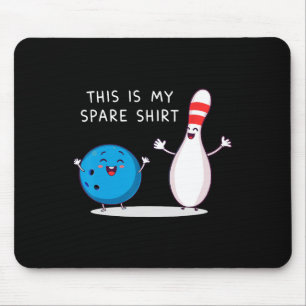 Funny Bowling Cute Bowling Ll And Pin This Is My S Mouse Mat
