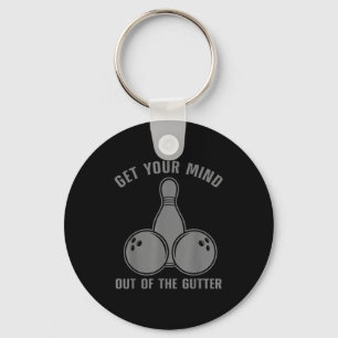 Funny Bowling Design For Men Women Kids Bowling Lo Key Ring