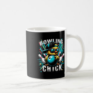 Funny Bowling Gifts Cute Or Bowling Chick Sports Coffee Mug