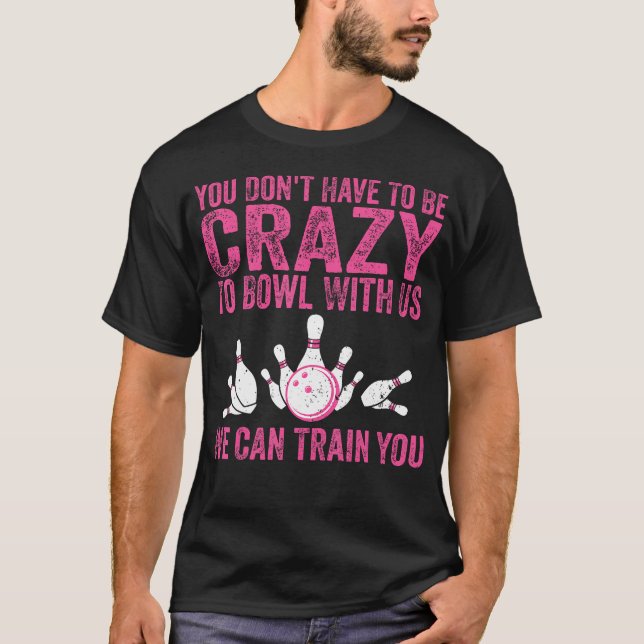 Funny Bowling  Kids Bowler Bowling Lover T-Shirt (Front)