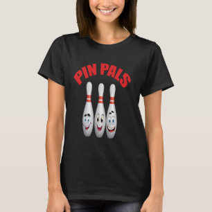 Funny Bowling League Retro Strike Spare Alley Humo T-Shirt