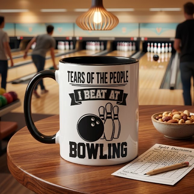 Funny Bowling Mug Bowler Gift (Creator Uploaded)
