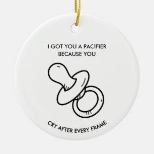 Funny Bowling, Sarcastic Gag Gift for Bowlers Ceramic Tree Decoration