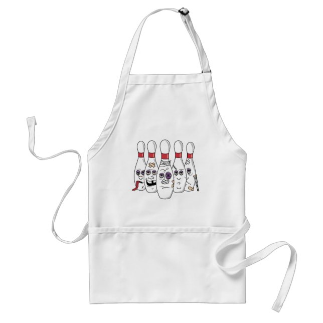 Funny Bowling Standard Apron (Front)