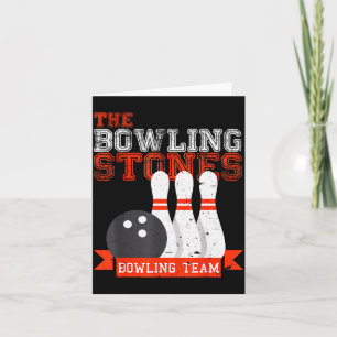 Funny Bowling Stones - Bowl Srts Team Card