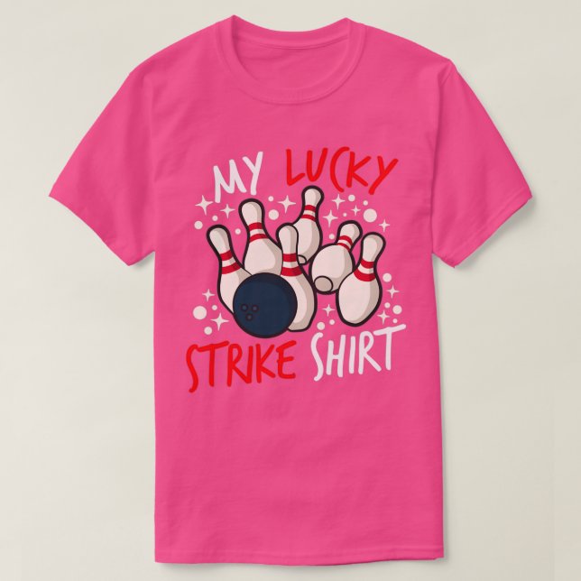 Funny Bowling Team Bowler Strike Gift Idea 20 T-Shirt (Design Front)