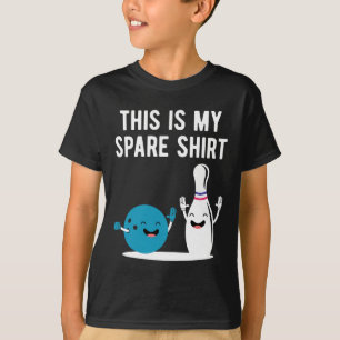 Funny Bowling This Is My Spare Shirt Bowler Bowl S