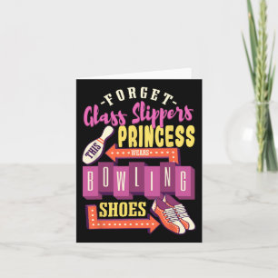 Funny Bowling Women  Card