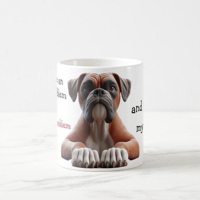 Funny Boxer  Coffee Mug (Center)
