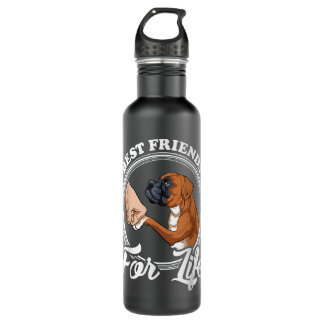 Funny Boxer Dog  Boxer Dog Lover 710 Ml Water Bottle