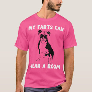 Funny Boxer Dog Shirt Gift For Owner Farts Can Cle