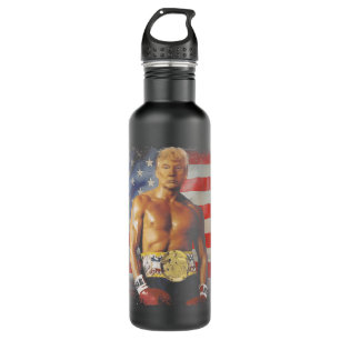 Funny Boxer Trump Trump Rocky Meme 212 710 Ml Water Bottle