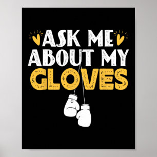 Funny Boxers Birthday Sarcastic Saying Poster