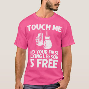 Funny Boxing Art For Kickboxing Coach Boxer Gloves T-Shirt