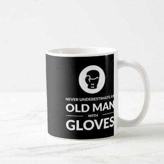 Funny Boxing Boxer Old Man T Shirt Gift Coffee Mug